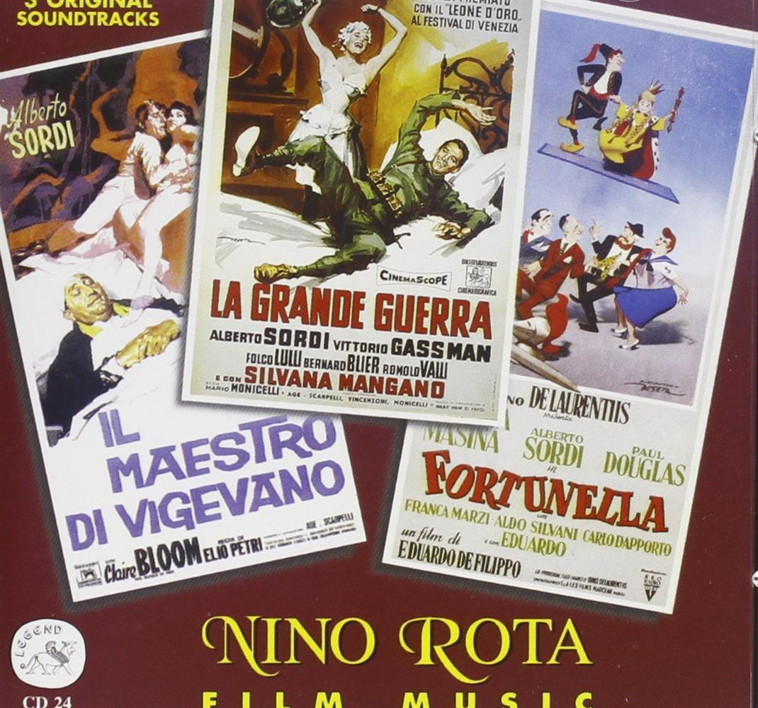 Film Music: Fortunella, La Grande Guerra, Il Maestro Di Vigevan... (Audio Cd)