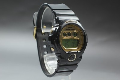 [Exc+4] Casio Baby-G Gold & Black  Wristwatch Ref. BG6901 From JAPAN