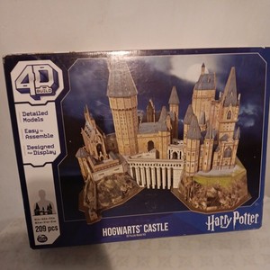 4D BUILD - Harry Potter Hogwarts Castle Model Kit Puzzle 209pc New/Sealed