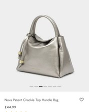 Katie Loxton Nova Patent Crackle Top Handle Bag