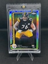 2025 Topps Chrome Troy Fautanu Lightboard Refractor Case Hit Pittsburgh Steelers
