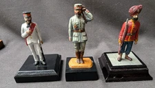 Stadden Lasset / Britains - Punjab Army -Coldstream Guards Hand Painted Soldiers