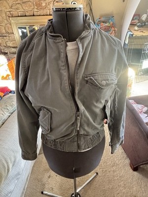 Levi s Size Small Thick Cotton Bomber Jacket Full Zip