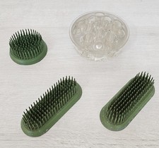 Lot of 4 Flower Frogs Vintage Various Sizes/ Styles Floral Arrangement Decor