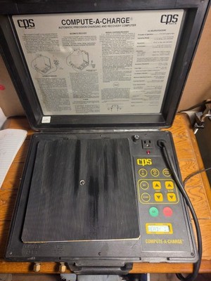 CPS Compute-A-Charge CC-700 Digital Refrigerant Scale POWERS ON!!