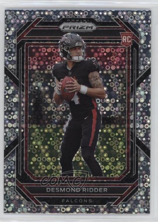 2022 Panini Prizm Rookies No Huddle Prizm Desmond Ridder #302 0su2