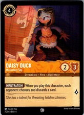 Daisy Duck - Musketeer Spy Ursula's Return 7/204 Common Lorcana Near Mint