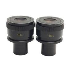 Lot of 2 Nikon 10x Microscope Eyepieces, Adjustable, For  23.5mm Tubes