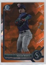 2022 Bowman Sapphire Chrome Prospects Orange 41/50 Noelvi Marte #BCP-63 13iq