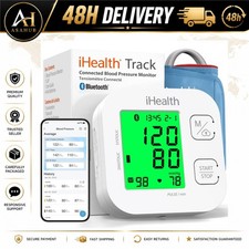 iHealth Upper Arm Blood Pressure Monitor Wide-Range Cuff Bluetooth
