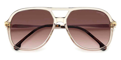 Carrera CAR Sunglasses Women Nude / Brown Gradient 58mm New  display picture 2