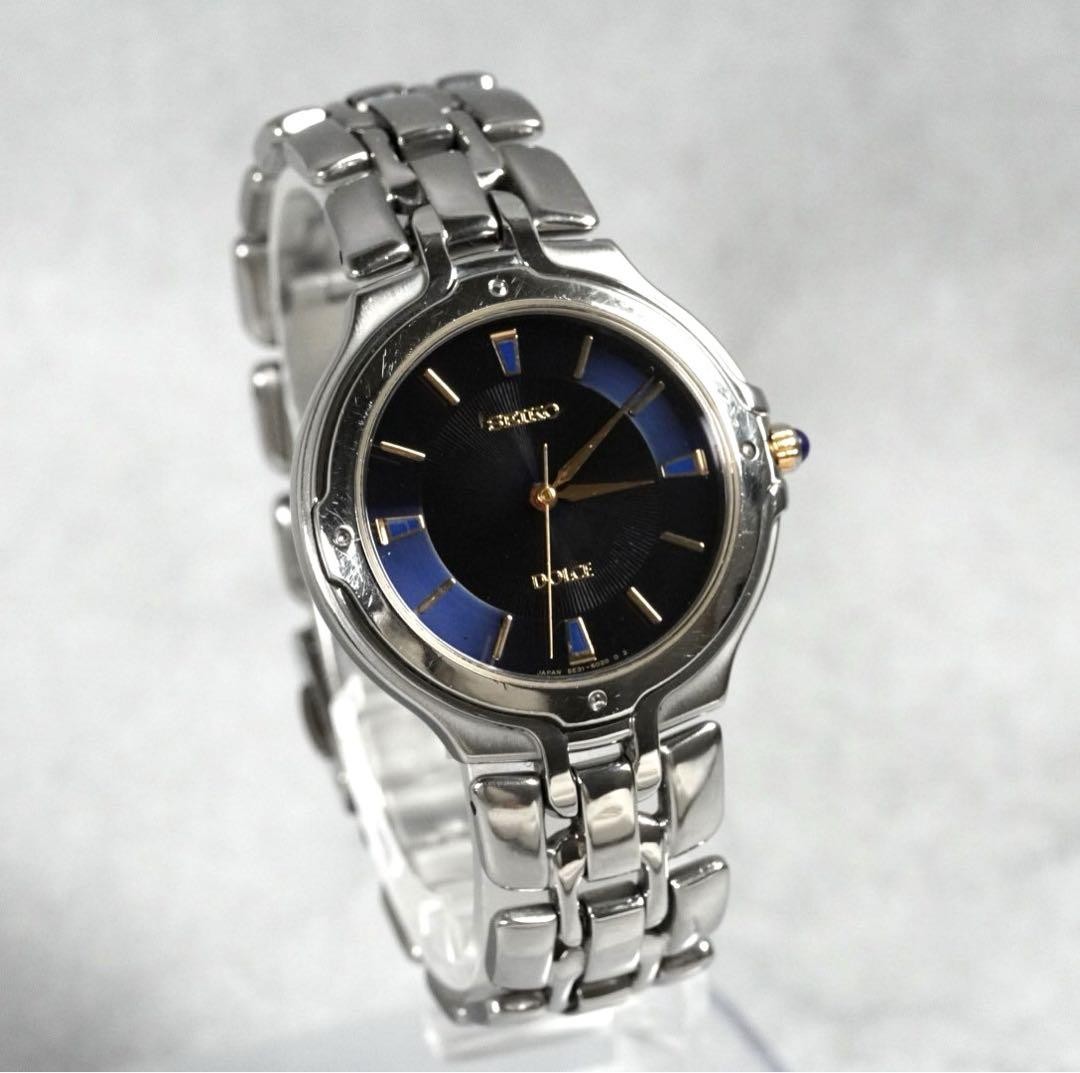 Seiko Dolce Round Men'S Watch Quartz Silver | eBay