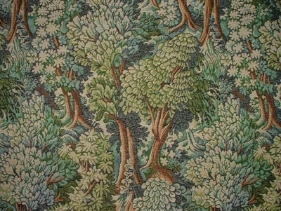 Tissu D'Urne Tapisserie Rideau Forêt Sylvestre Arbre Coussin Roulé De 15 Mètres - Photo 1/4