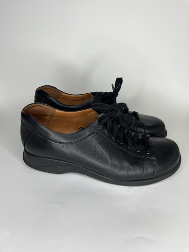 Murtosa Lace Up Oxford Shoes Size 40 US 9 Comfort Portugal Black Leather - Picture 5 of 17