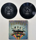 BEATLES Magical Mystery Tour 1967 UK 1st Mono EP MMT-1 Blue Lyrics EX Matrix-1