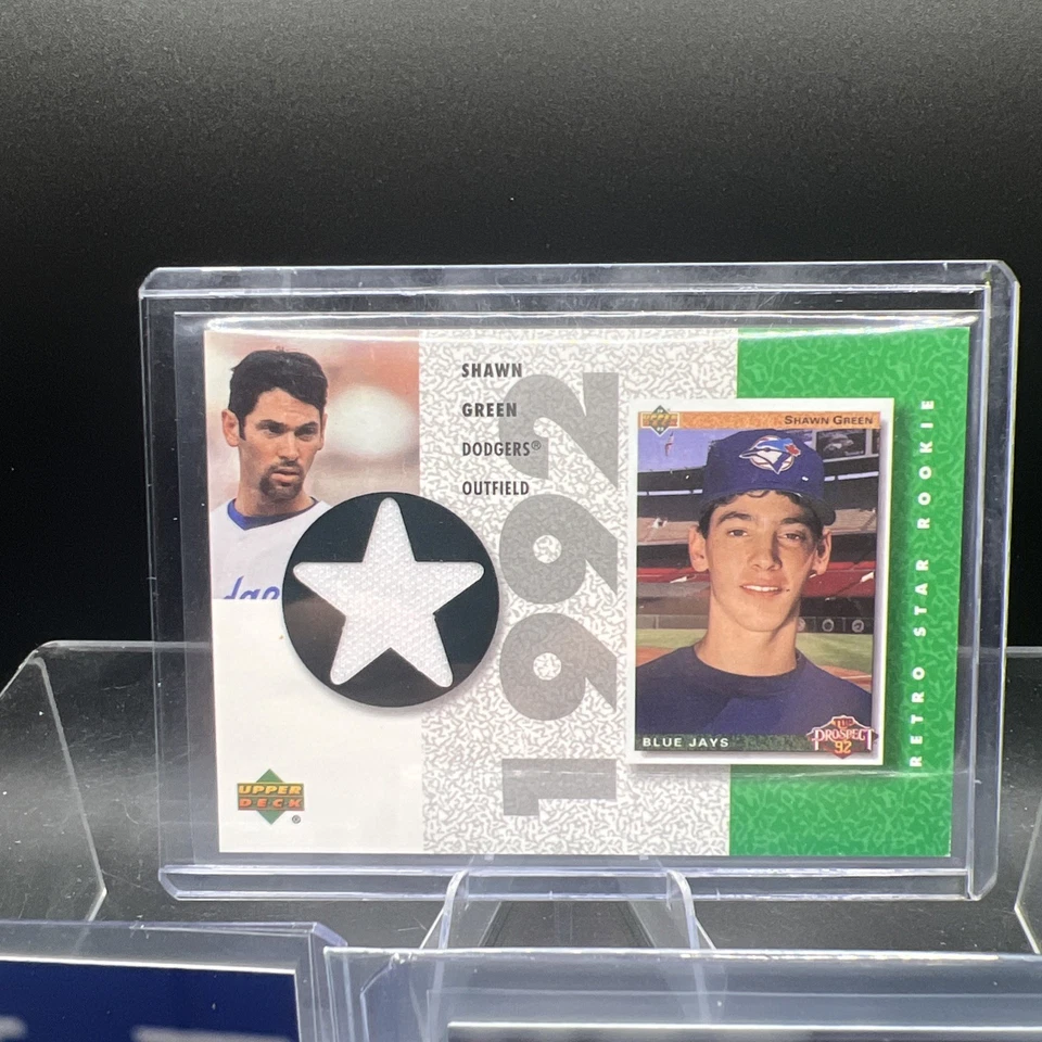 Baseball Fun Pack. Green, Damon, Tebow, Franco & Rutschman. Green-Game Worn. - Imagem 2 de 4