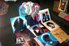 BOB DYLAN 8 LP LOT w NASHVILLE SKYLINE, BLOOD ON THE TRACKS, HWY 61 + POSTER