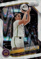 2025 Panini Prizm WNBA #78 Alissa Pili White Seismic Prizms