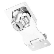 Keyed Hasp Locks Stainless Steel Safety Lock Keyed Locking Hasp for Cabinets