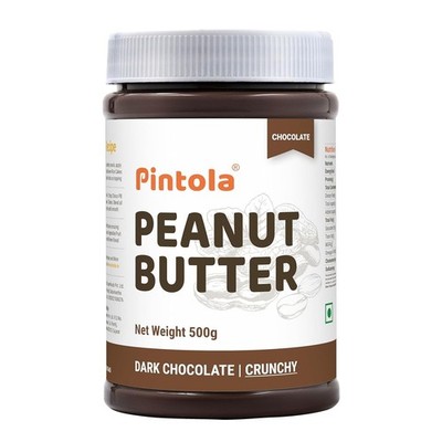 Pintola Chocolate Crunchy Peanut Butter 500g High Protein Gluten Free