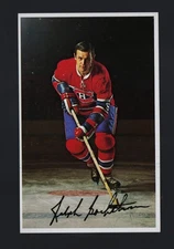 Scarce Ralph Backstrom 1969 Montreal Canadiens Team Issued Postcard !