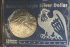 1997 Walking Liberty American Eagle $1 Dollar Coin, Fine Silver, 1 oz