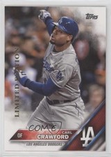 2016 Topps Limited Edition Carl Crawford #423 7k6