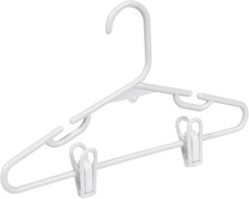 Kids Clothes Hanger, Baby Clothes Hangers with Clips, Removable Clips Are Design