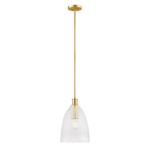 Bellevue SHP80153 10"W Mini Pendant - Brass - Picture 5 of 6