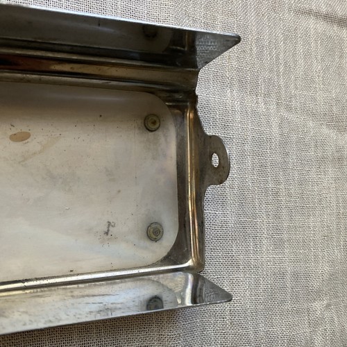 Top Ignition Distributor Chrome Shield Cover Guard USED 70-74 C3 Corvette - Picture 6 of 9