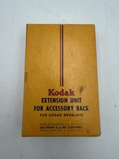 Kodak Extension Unit For Accessory Back For Kodak Medalists Vintage