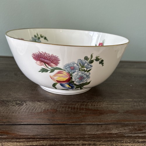 Wedgwood Williamsburg KOLONIALSPRAYS Salat Gemüse Servierschüssel 9,5" Durchmesser
