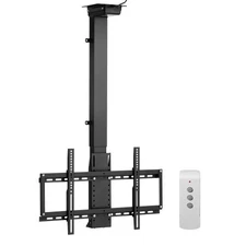 VEVOR Motorized Ceiling TV Mount,TV Wall Mount for 32 to 55 Inch TV,Electric Adj