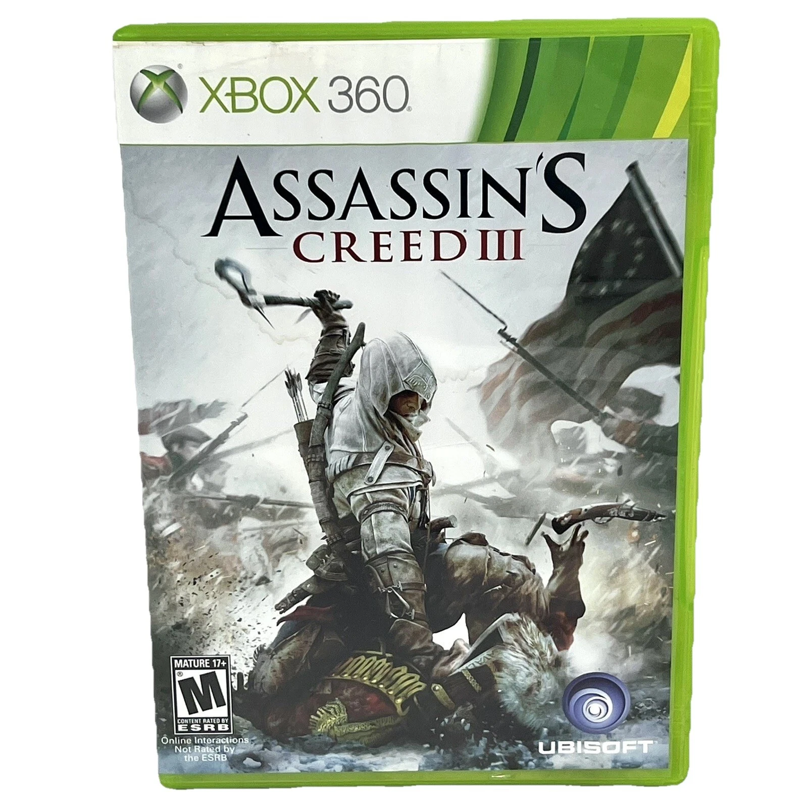 Assassin's Creed III 3 (Microsoft Xbox 360, 2012) Complete CIB w Manual Tested