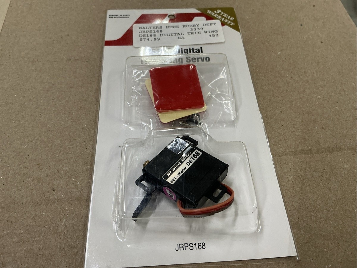 JR DS168 Digital Thin Wing Servo JRPS168 0.7oz 17 Years & Up | eBay