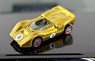 McLaren M6A GOLD Super clean with sticker   Hot Wheels REDLINE
