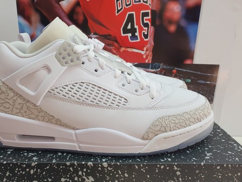 Nike Air Jordan Spizike Blanco Gris Neutro Hombre UK 10.5 EUR 45.5 (FQ1759 103) - Imagen 5 de 8