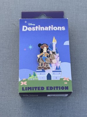 Destination D23 WDI MOG Disney Destinations Woody & Bullseye Mystery Pin