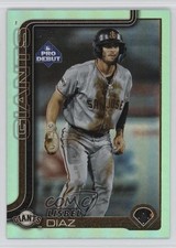 2025 Topps Pro Debut Aqua Foil 37/75 Lisbel Diaz #PD-137 02ss