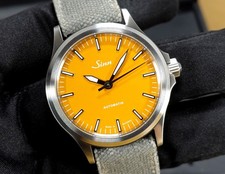 SINN 38,5 mm 556 Automatik LIMITED EDITION Citringelb 556.0114 gelb 2022 BOX