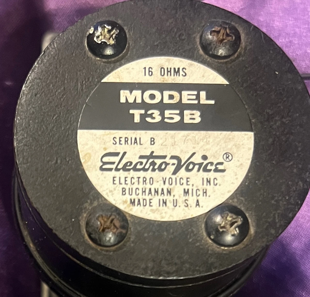 Electro Voice T35 In Vintage Speakers for sale | eBay