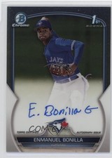 2023 Bowman Chrome Prospect Auto Enmanuel Bonilla #CPA-EBO Auto 1s8m