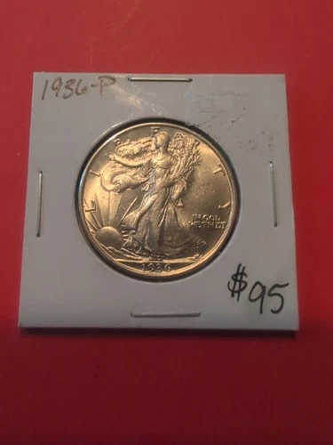 1936-P Walking Liberty Half Dollar - Almost Uncirculated (AU) - 90% Silver