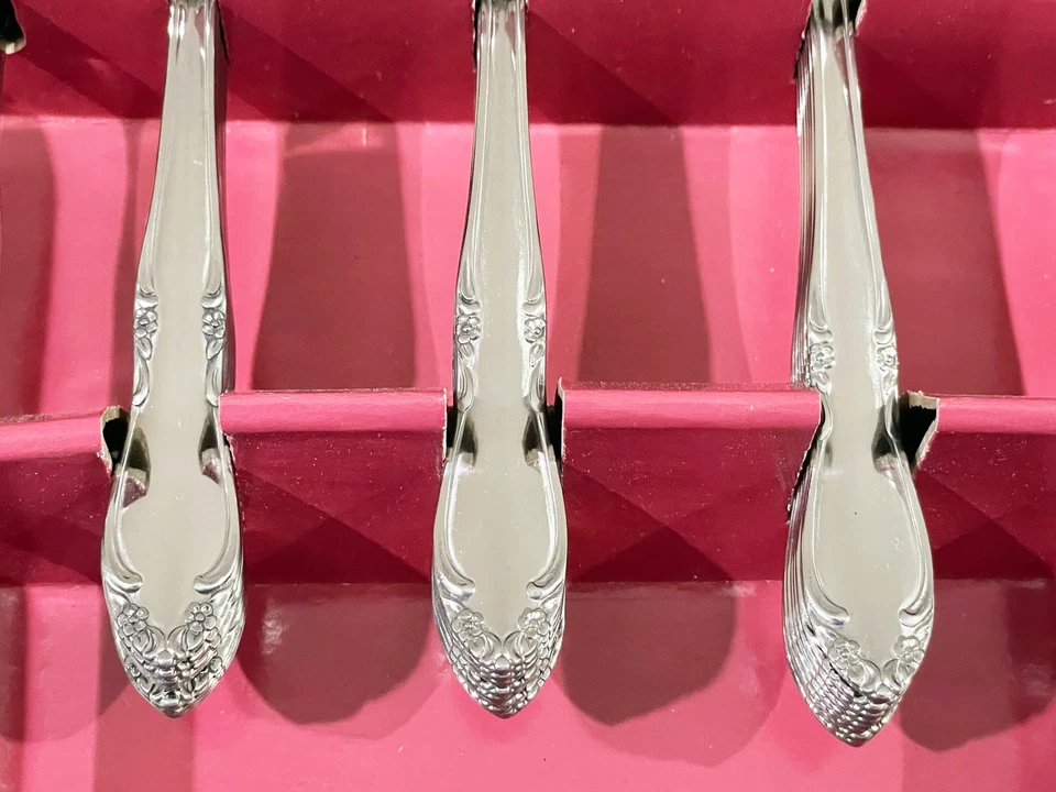 ONEIDA PLANTATION CUSTOM STAINLESS FLATWARE SET - 50 Piece - NOS - Image 4 of 4