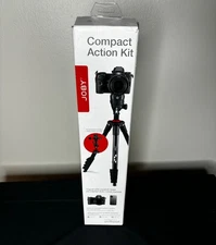 JOBY Compact Action Smart 61  Universal Camera Video Tripod Kit Black