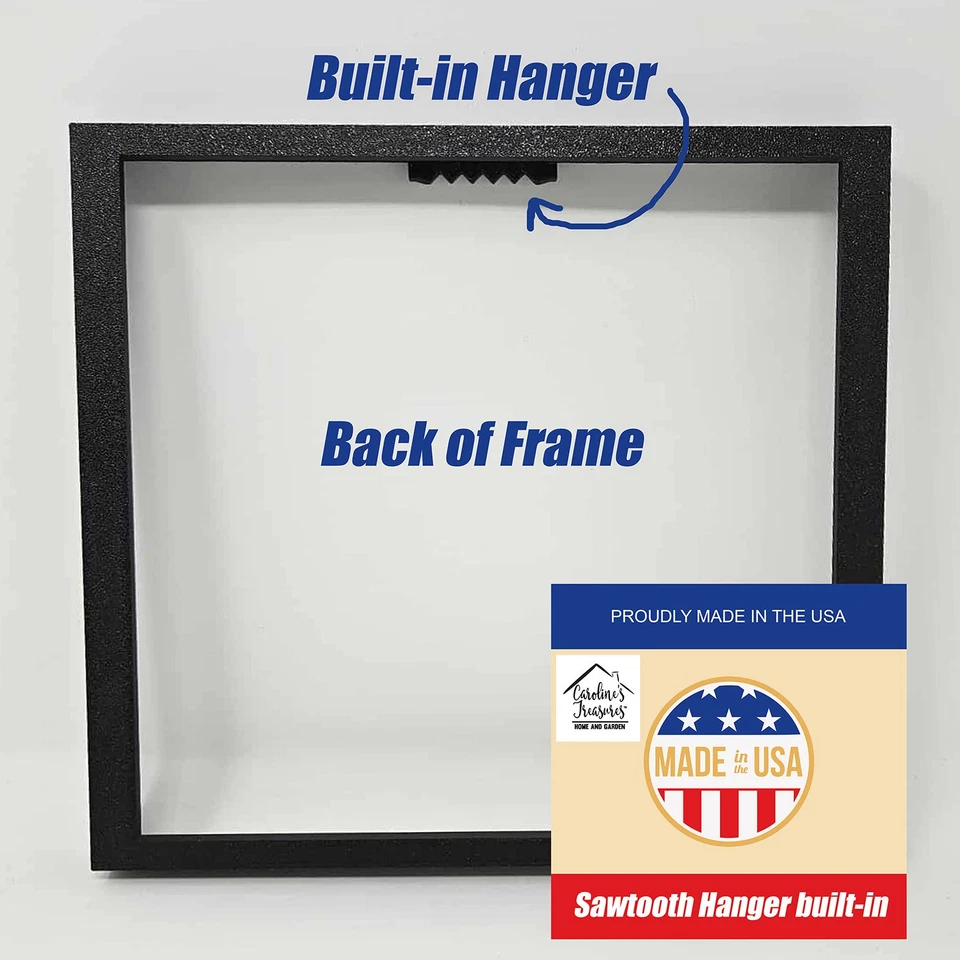 Red and White Basenji Coastal Sea Glass Framed Metal Print WDK6894MFP88 - Image 3 of 4