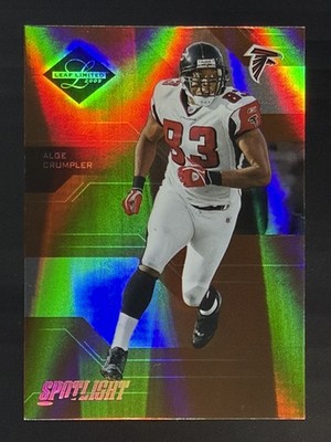 Alge Crumpler 83/100 Bronze Spotlight Jersey Number Match 2005 Leaf Limited