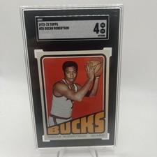 1972-73 Topps - Oscar Robertson #25 SGC 4 Bucks