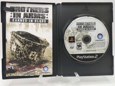 Brothers In Arms: Earned In Blood - (Sony Playstation 2 PS2, 2005) *CIB* Tested!