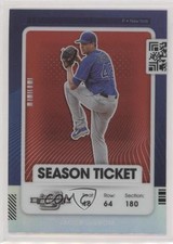 2021 Panini Contenders Season Ticket Optic Red Prizm Jacob deGrom #28 04cw